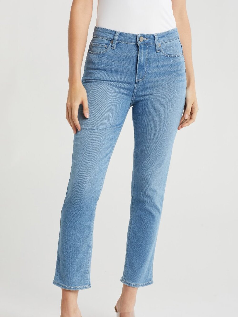 PAIGE Hoxton Crop Slim Jeans